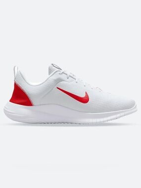Nike Flex Experience Run 12 White/University Red DV0740-102 Size 13